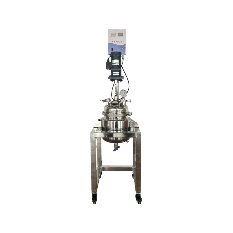 Lab Double Layer Ss Jacketed Stainless Steel Reactor Types Price 5L 10L 20L 30L 50L 100L 150L 200L Manufacturer (3) Lab Double Layer Ss Jacketed Stainless Steel Reactor Types Price 5L 10L 20L 30L 50L 100L 150L 200L Manufacturer (3)